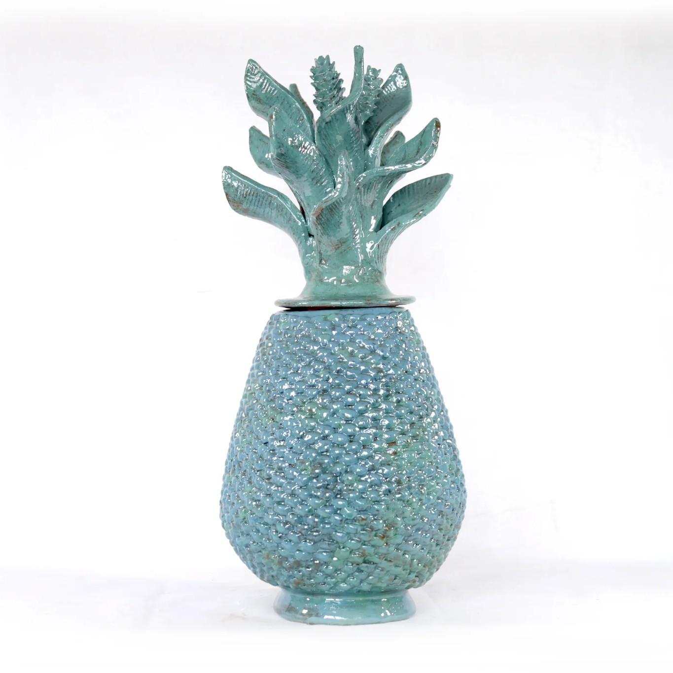 Fait main Ananas en céramique 50 fabriqué à la main - Fabriqué au Mexique en vente