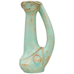 Handcrafted Abstract Sculpture of Female Torso by Unknown Artist, 1950s