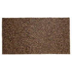 Handcrafted Acacia Wood Mosaic Mat