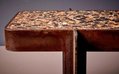 Handcrafted "Admiral Whitney 3" Terrazzo Coffee Table by Felix Muhrhofer