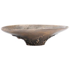 21st Century Collectible Handcrafted and Dark Cast Oxidised Bronze O'Connor Bowl