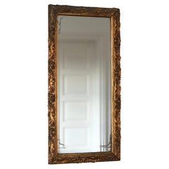 Antique Mirror Rococo fait à la main Belgique, 1900