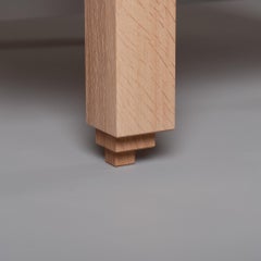 Customizable Handcrafted English Oak Ziggurat Table by SUM Furniture