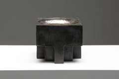 Contemporary Arno Declercq Bronze Cross Pots