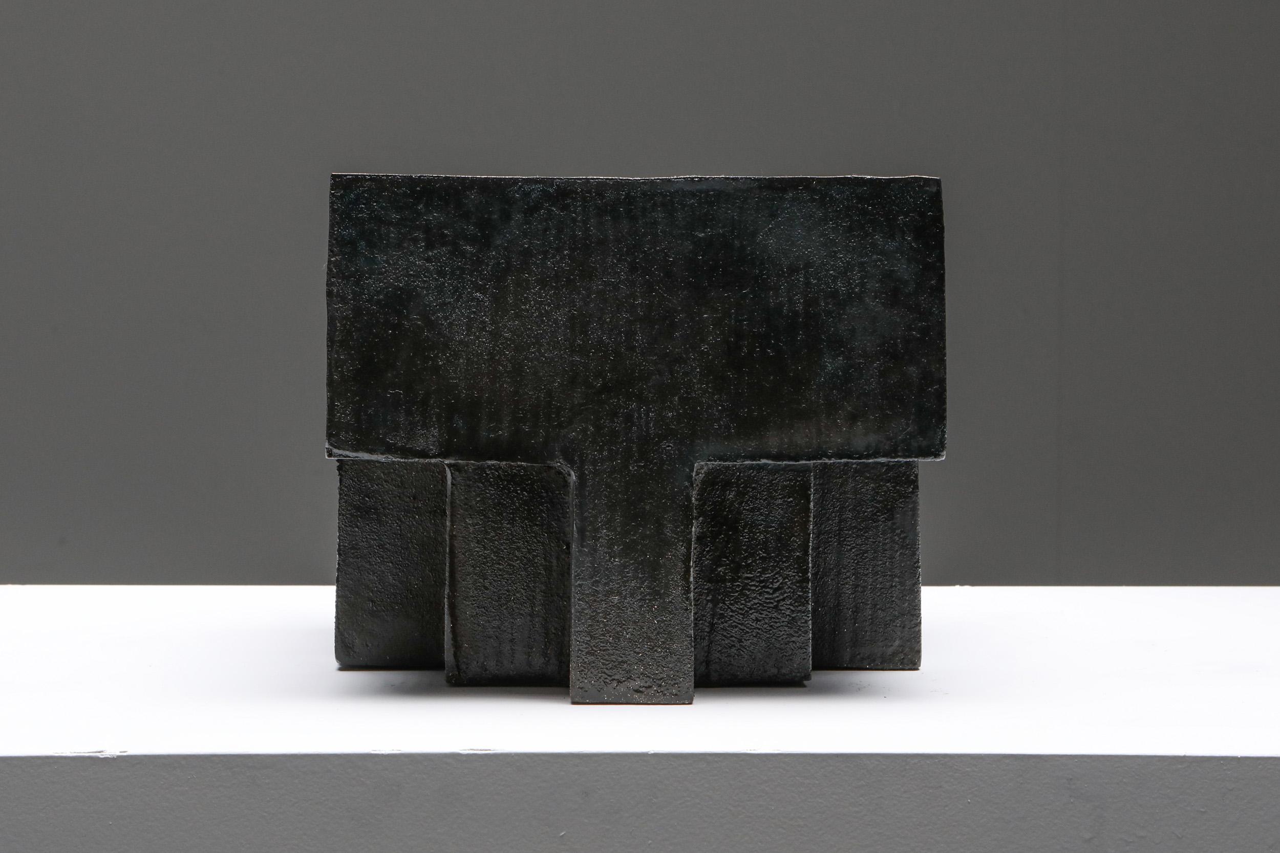 Belgian Contemporary Arno Declercq Bronze Cross Pots