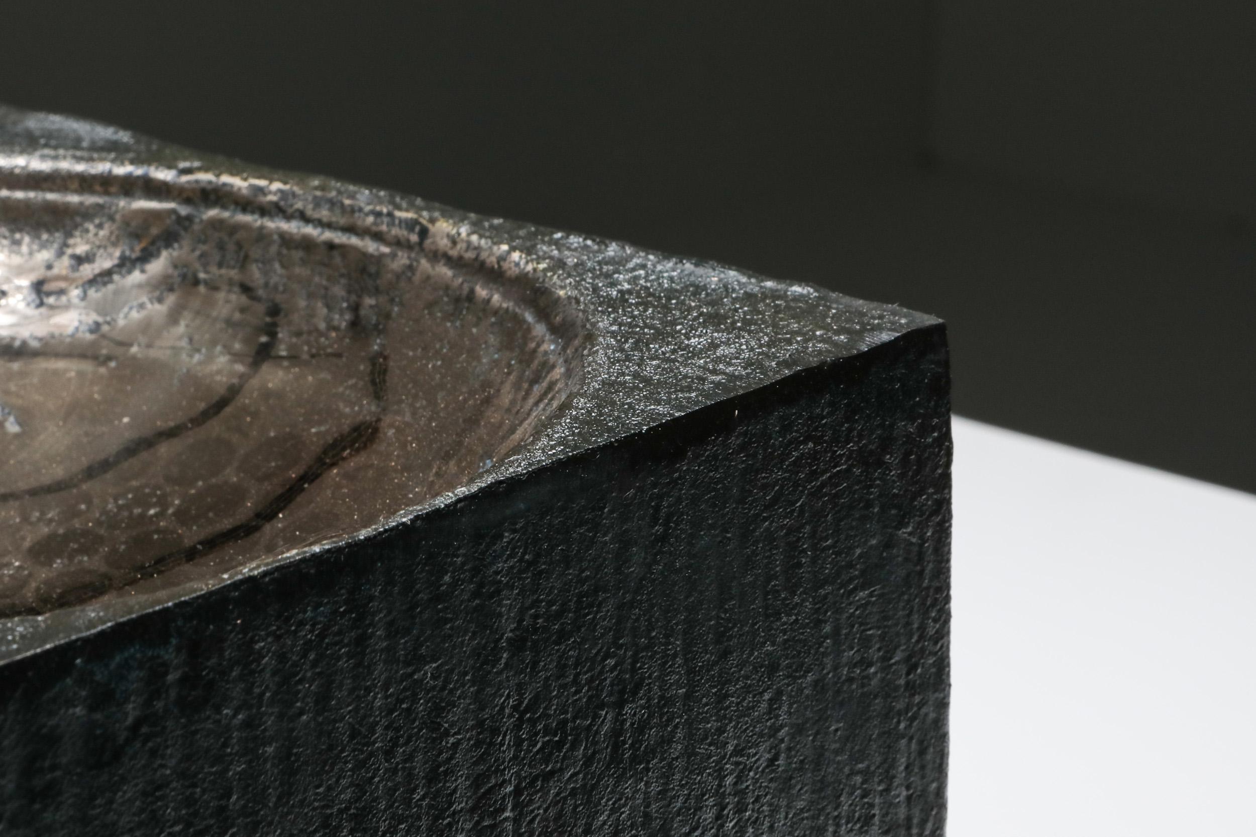 Contemporary Arno Declercq Bronze Cross Pots 1