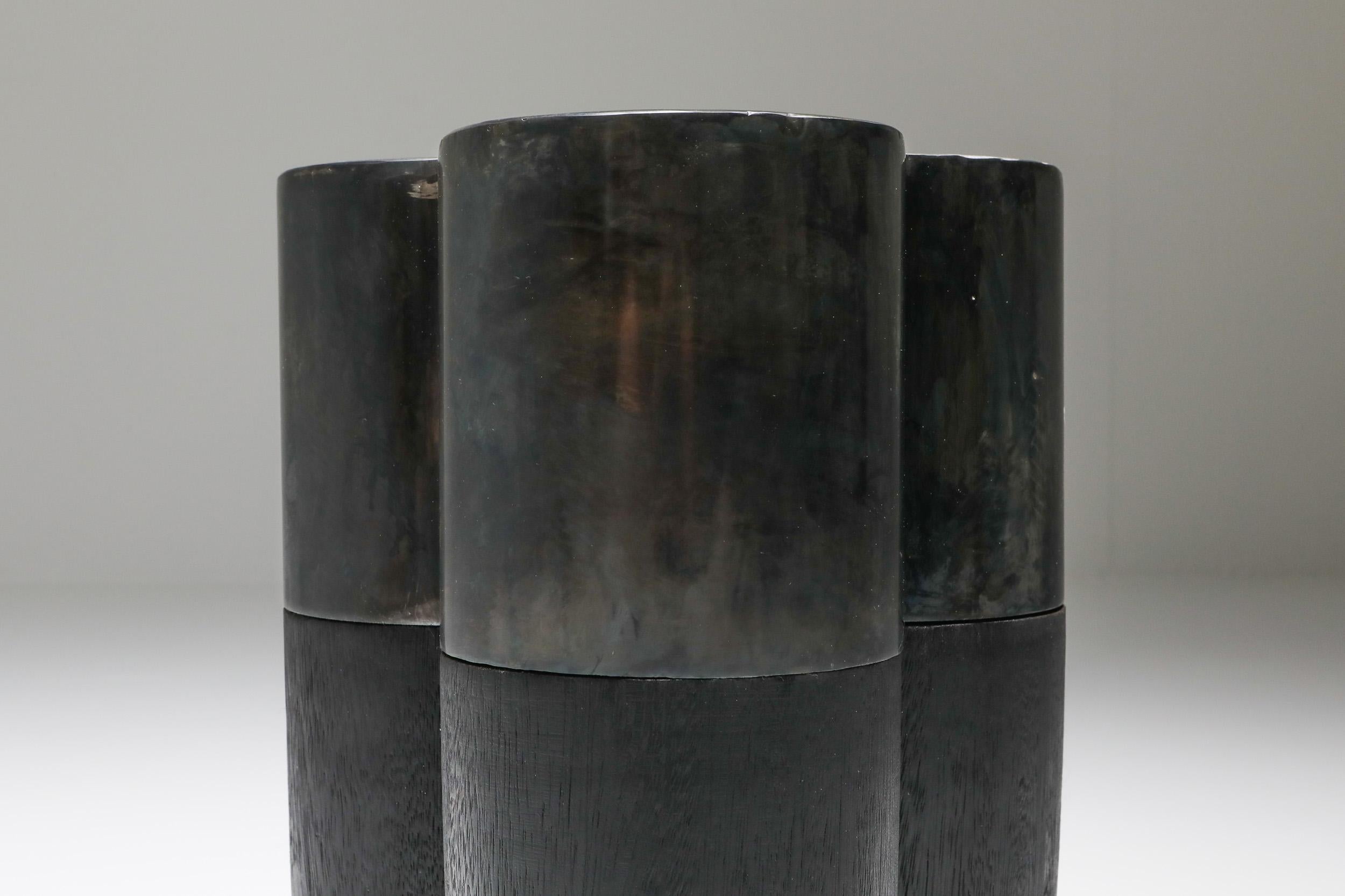 Wood Collectible Design Arno Declercq Senufo Side Table