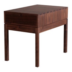 Handcrafted Walnut & Oak Nightstand by SUM Furniture