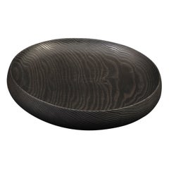 Assiette Yakisugi en frêne fabriquée à la main