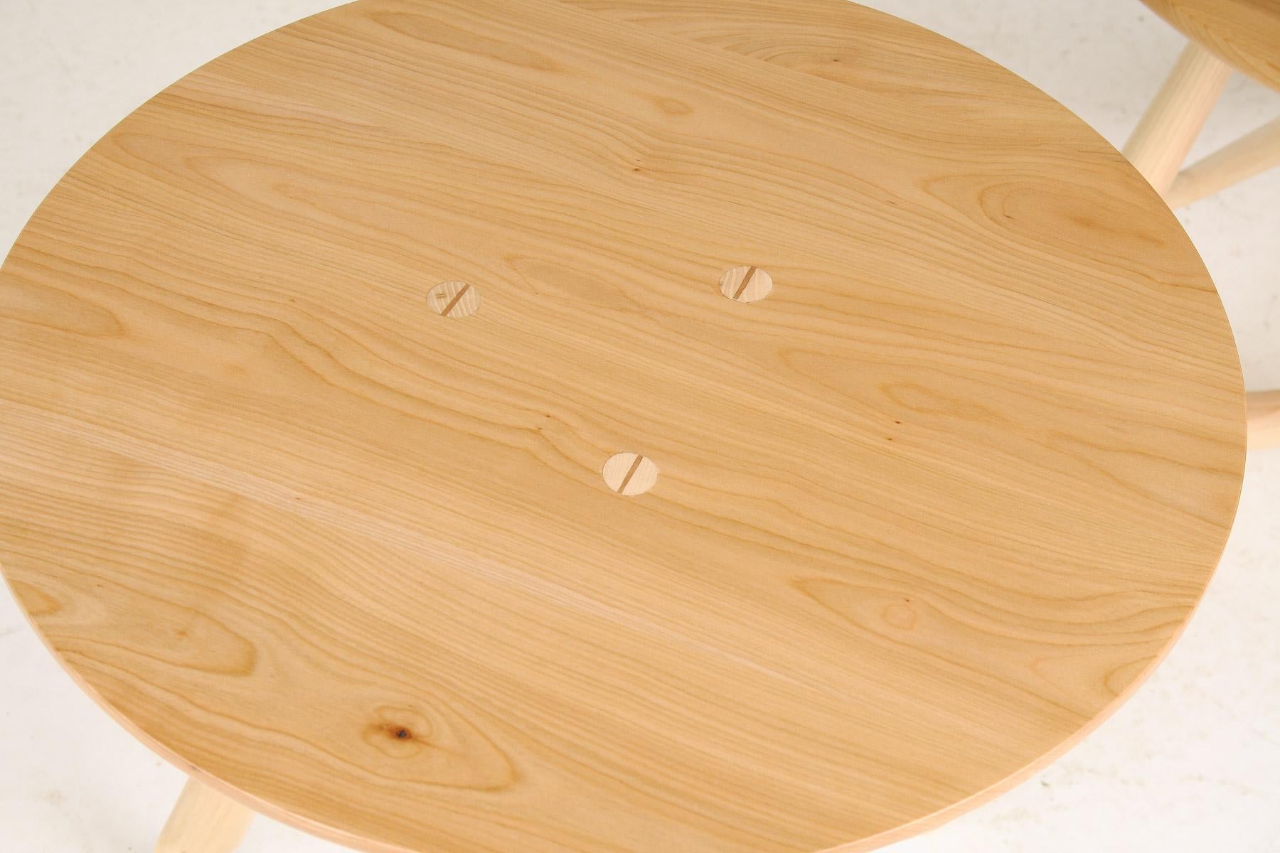 Handcrafted Bentwood Side Table ‘Sŵs’ Collection – By Welsh Artist Dylan Glyn For Sale 6