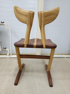 Handcrafted Bird Dining Chair in Solid Woods