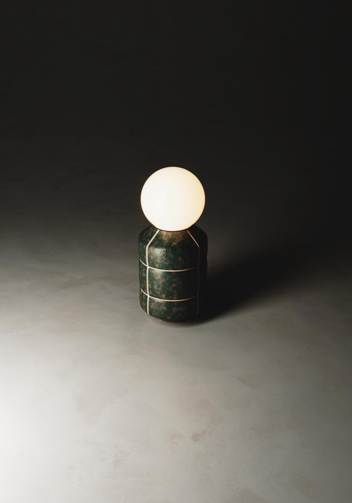 Product name: NAVAZI
Category: Lighting, Decoration
Type: Decoration, Floor lamp, Wall lamp, Pendant, Table lamp
Material: Ceramic/glass base, frosted glass, textile cable
Light source: G9, 110-220V
Designer: Artem