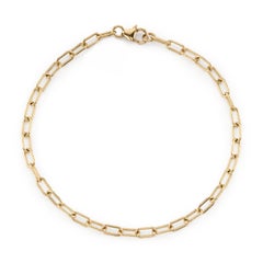 Handcrafted Bond Bracelet in 18K Yellow Gold by Single Stone