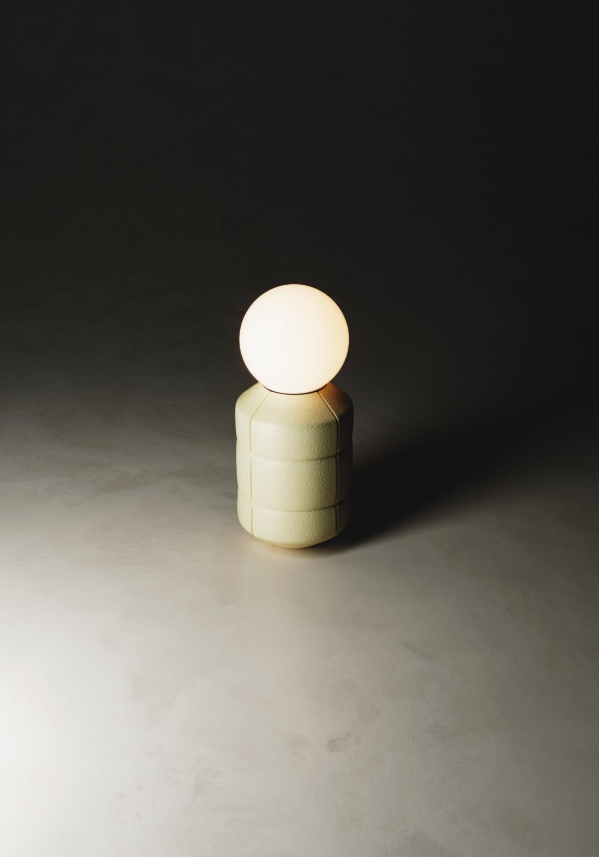 Product name: NAVAZI
Category: Lighting, Decoration
Type: Decoration, Floor lamp, Wall lamp, Pendant, Table lamp
Material: Ceramic/glass base, frosted glass, textile cable
Light source: G9, 110-220V
Designer: Artem