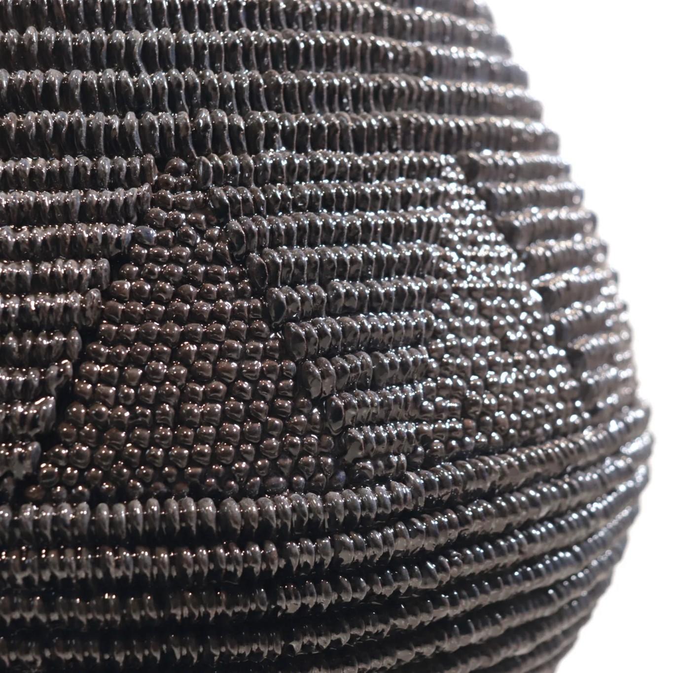 Ananas en céramique fait à la main Taille XL en vente 2