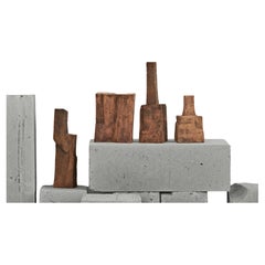 Handcrafted Ceramic Sculptural Vases (Set of 4) – Contemporary Design
