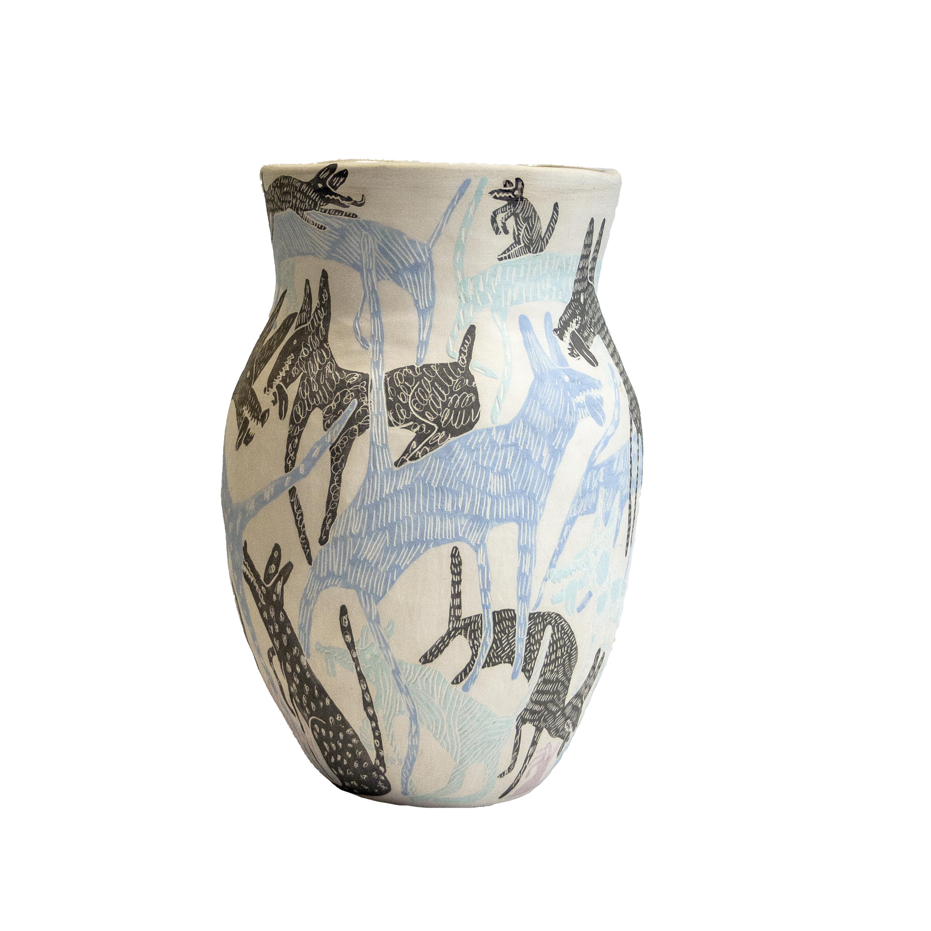 Vaso in ceramica artigianale 