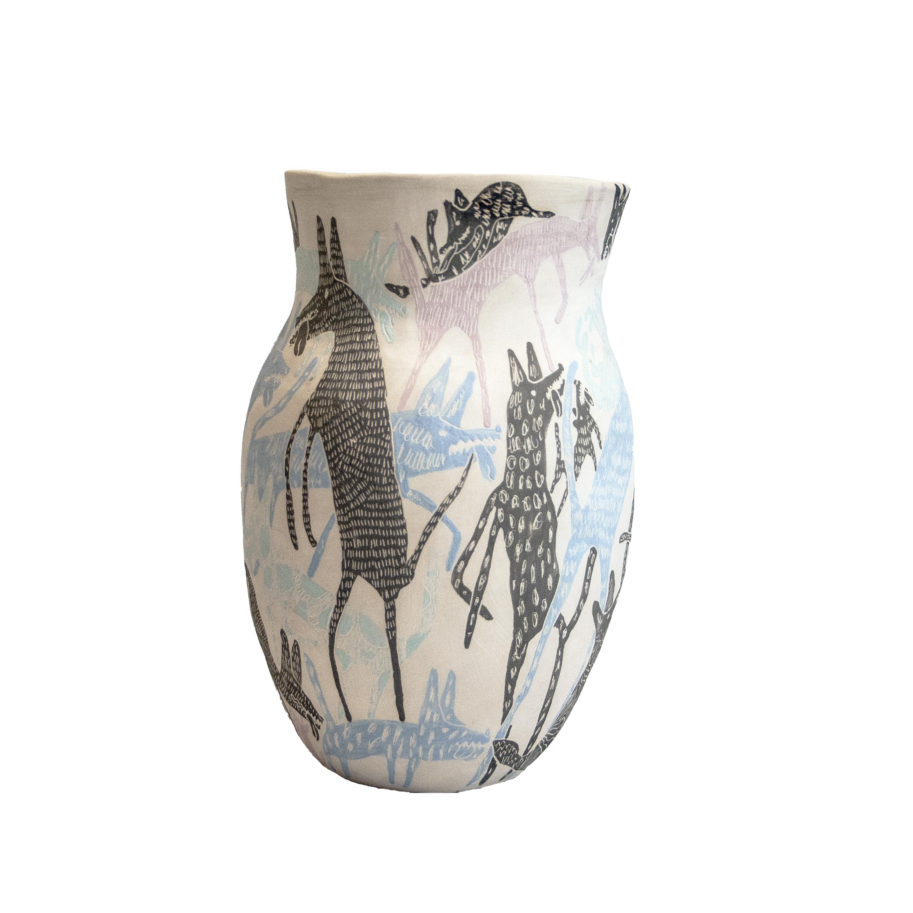 Vaso in ceramica artigianale 