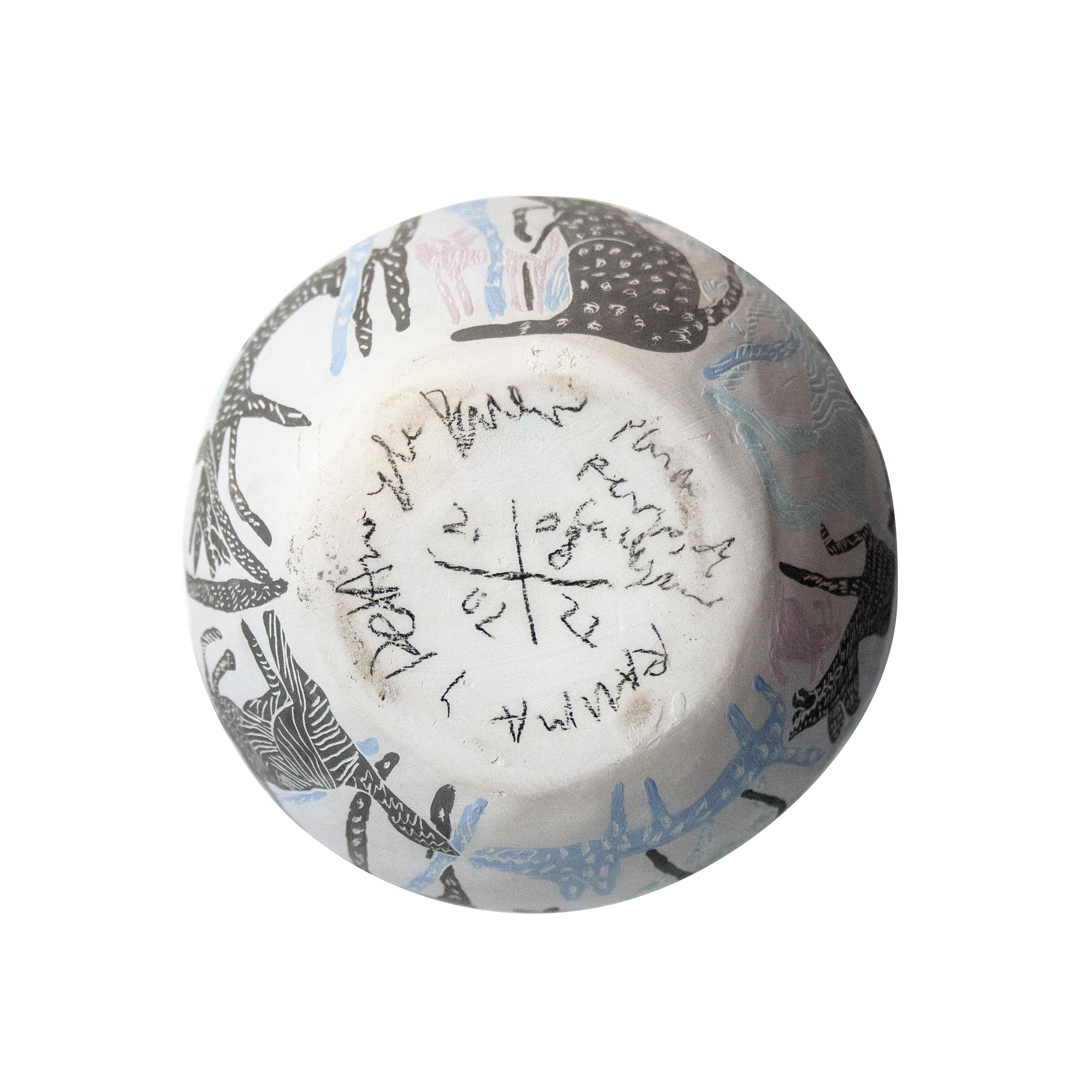 Spagnolo Vaso in ceramica artigianale 