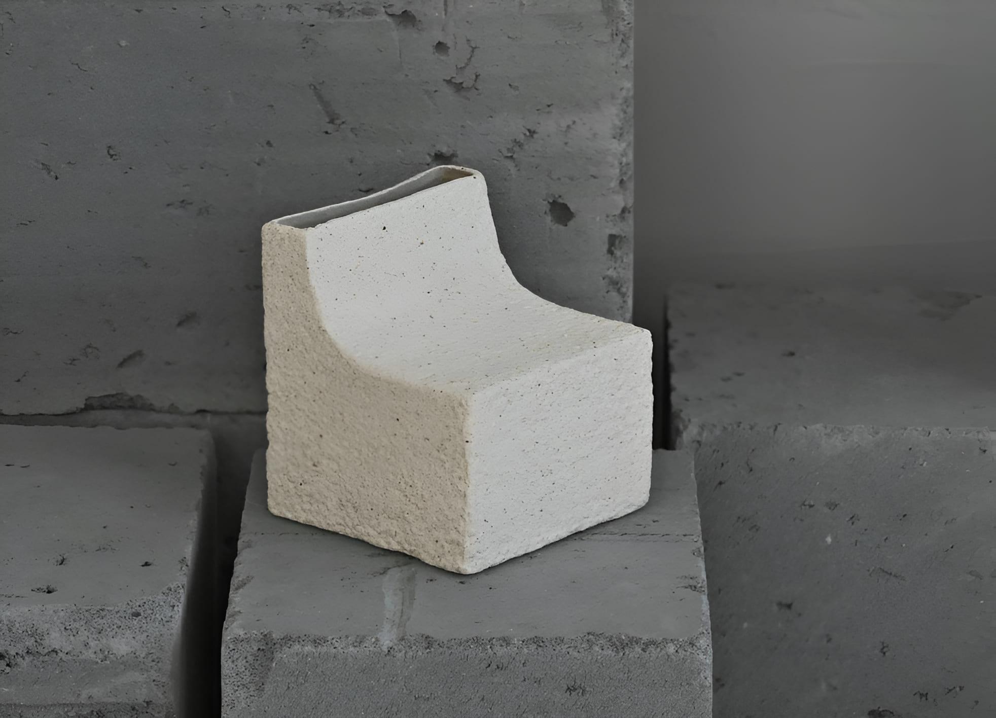 Vases en céramique fabriqués à la main (six de 4) - avec forme froissée Neuf - En vente à 景德镇市, CN