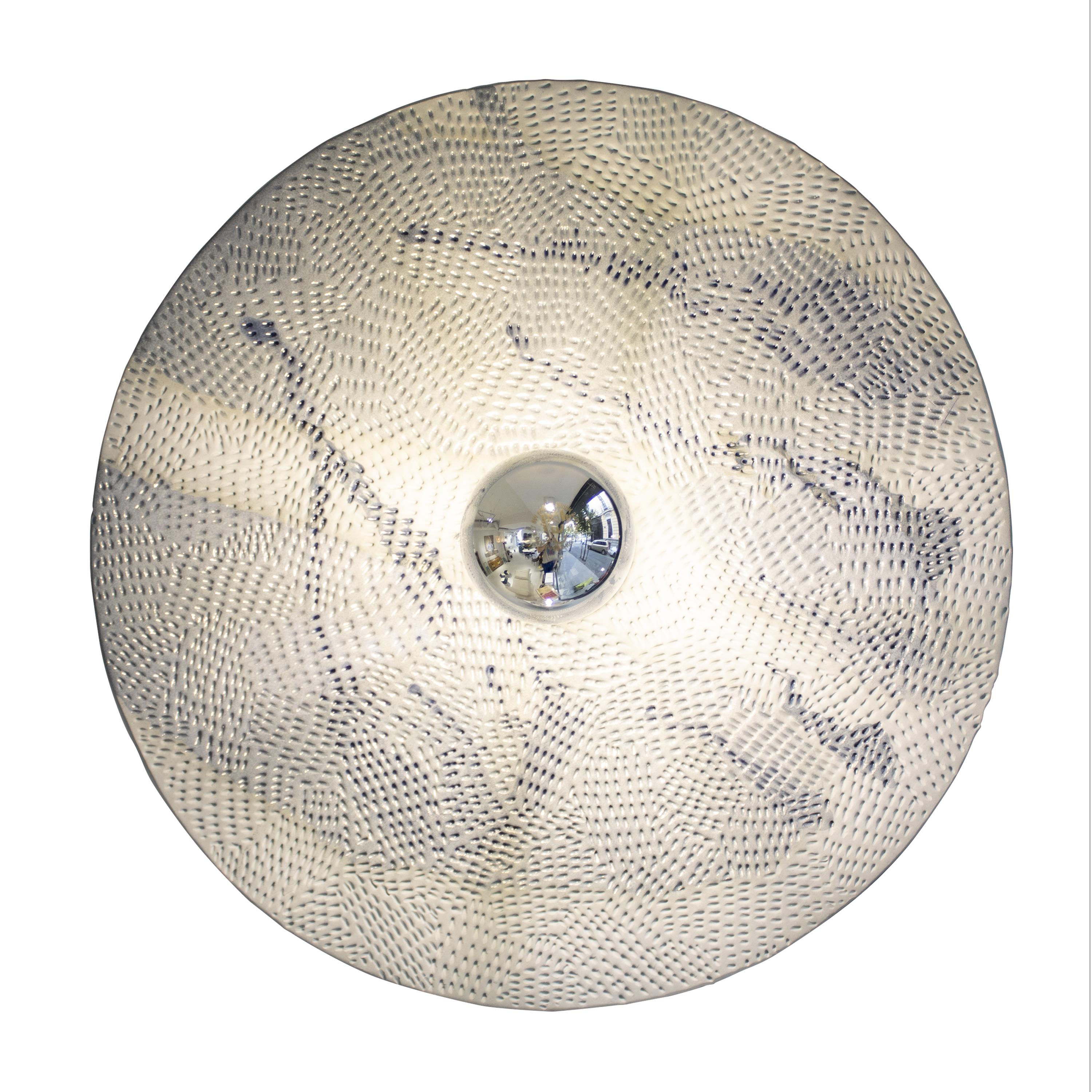 Fait main Lampe murale en céramique fabriquée à la main par « Deltaylabelleza » pour Ikb191, Espagne, 2022 en vente