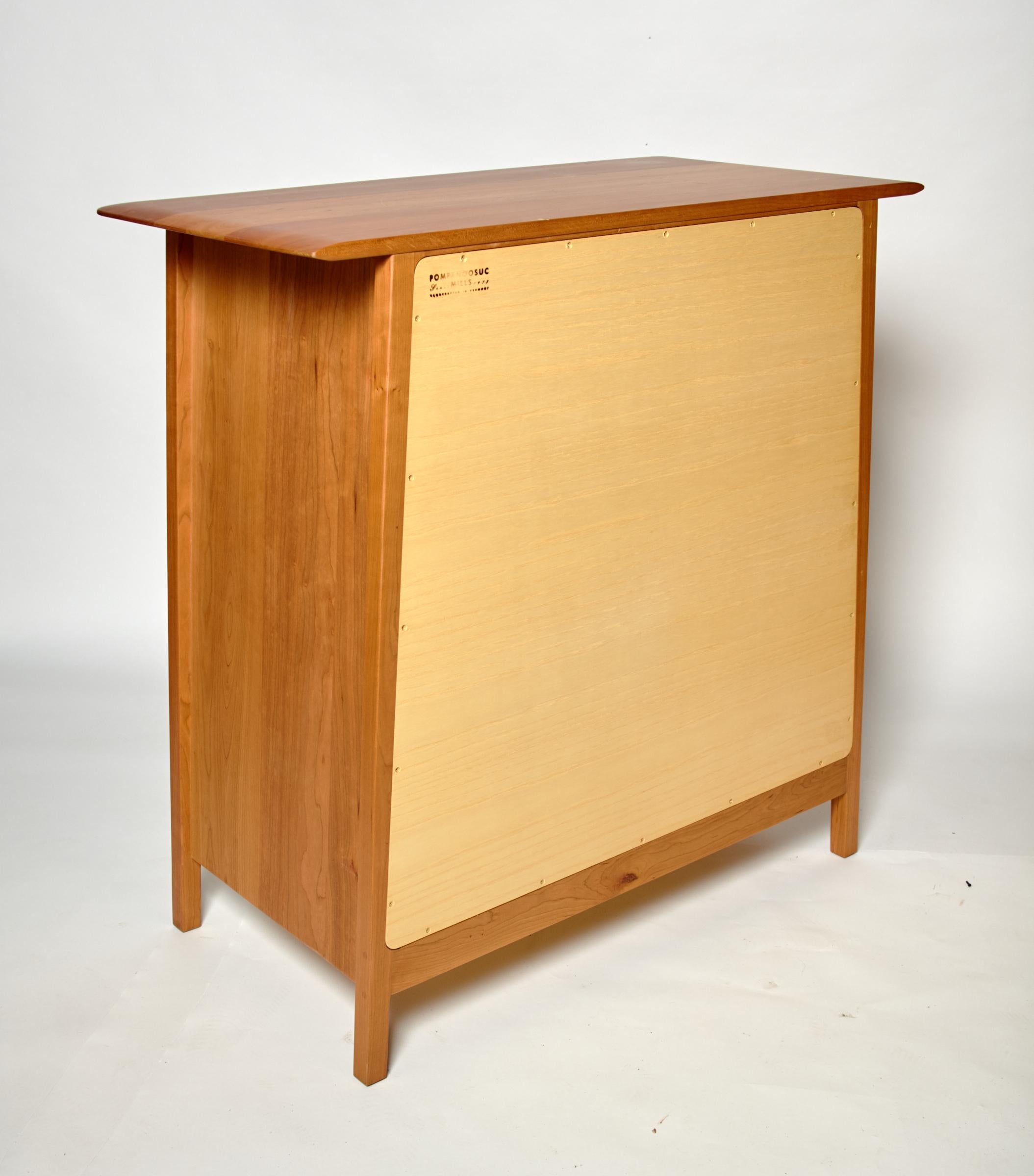 Contemporary Handcrafted Cherry Dresser by Pompanoosuc Mills, Vermont