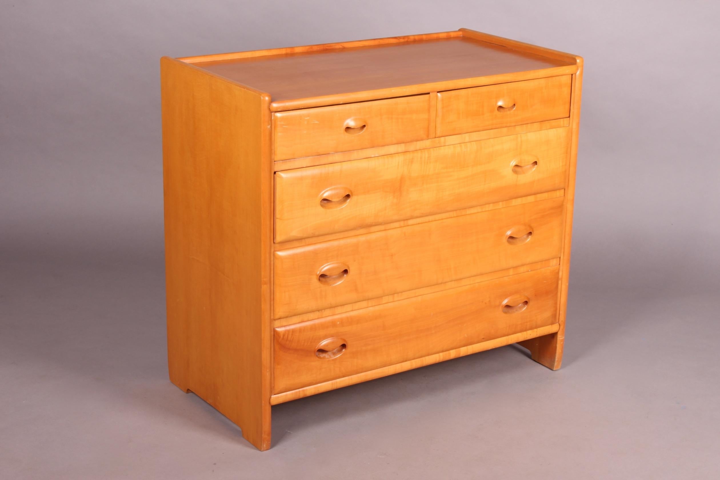 Handcrafted chest of drawers by cabinetmaker Franz Sproll.