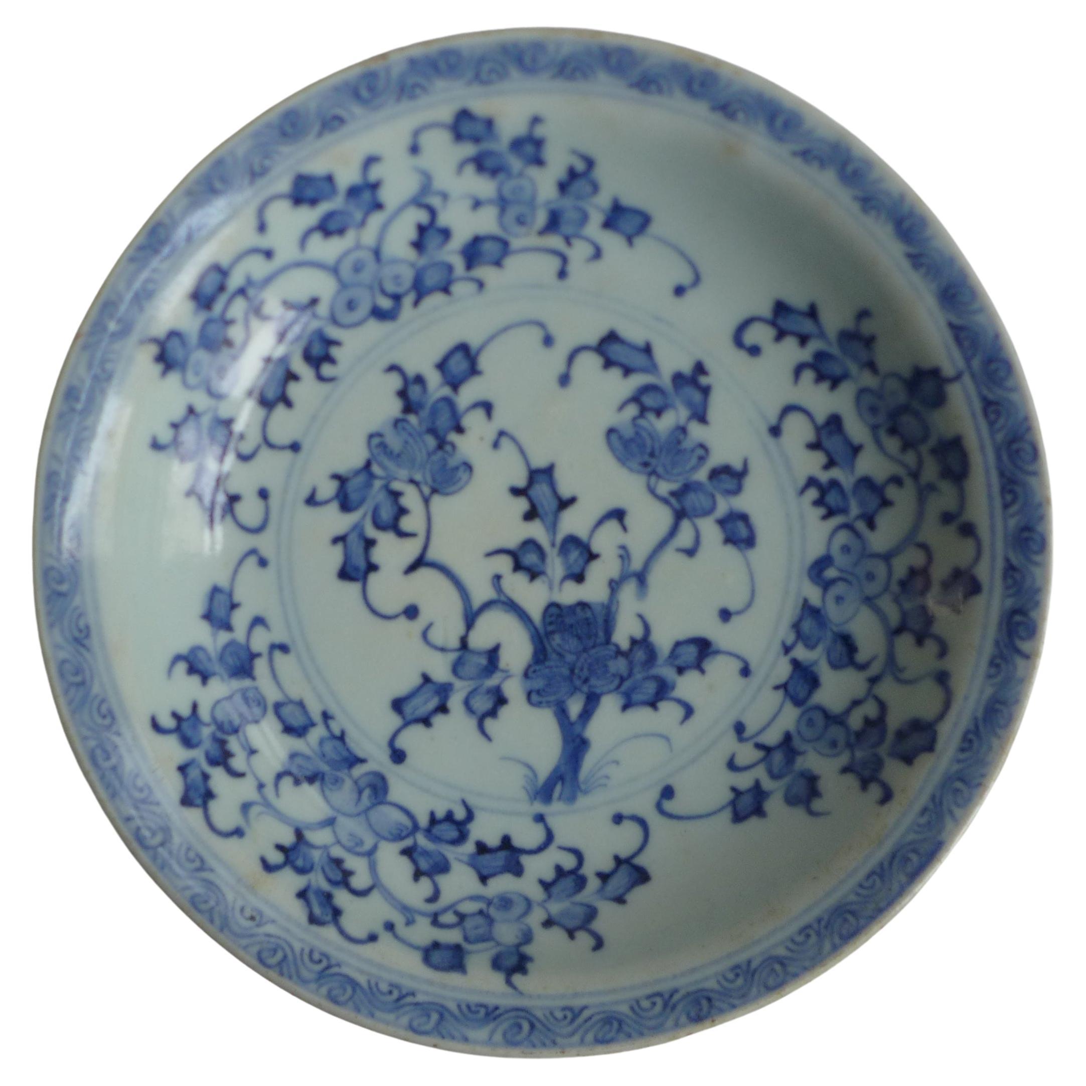 Handcrafted Chinese Plate from the Kangxi Period