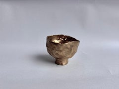 Cuenco de Bronce Contemporáneo Hecho a Mano