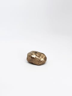 Handcrafted Contemporary Bronze Incense Holder from Ambiguo Collection