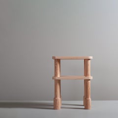 Handcrafted Contemporary English Ash End Table
