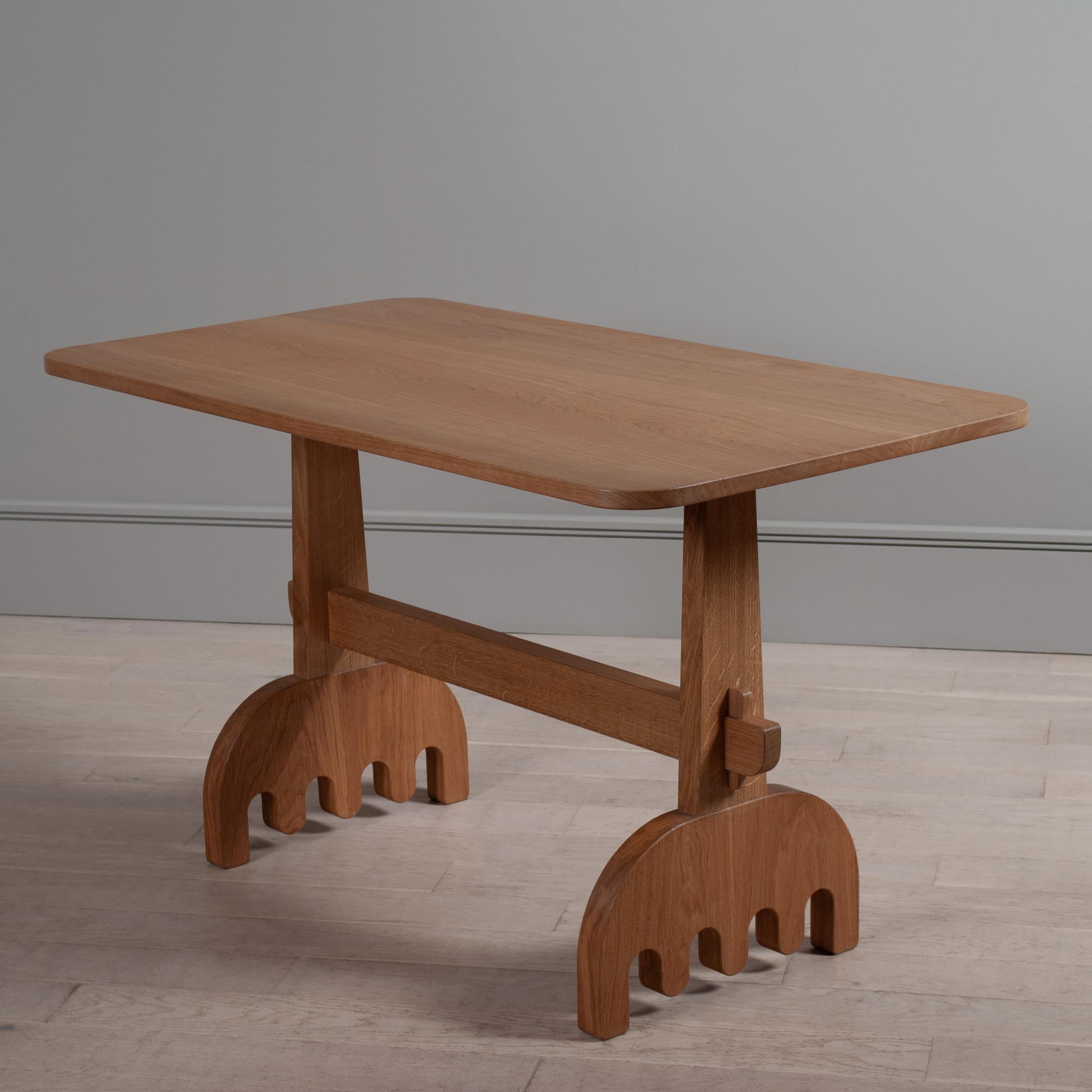 Tavolo da refettorio in Oak Contemporary realizzato a mano In condizioni Nuovo in vendita a London, GB