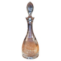 Handcrafted Crystal Decanter from 21st Century 33.81 us fl oz - Linea Design 