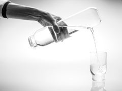 Fferrone Caraffa Rasori ceca trasparente contemporanea realizzata a mano