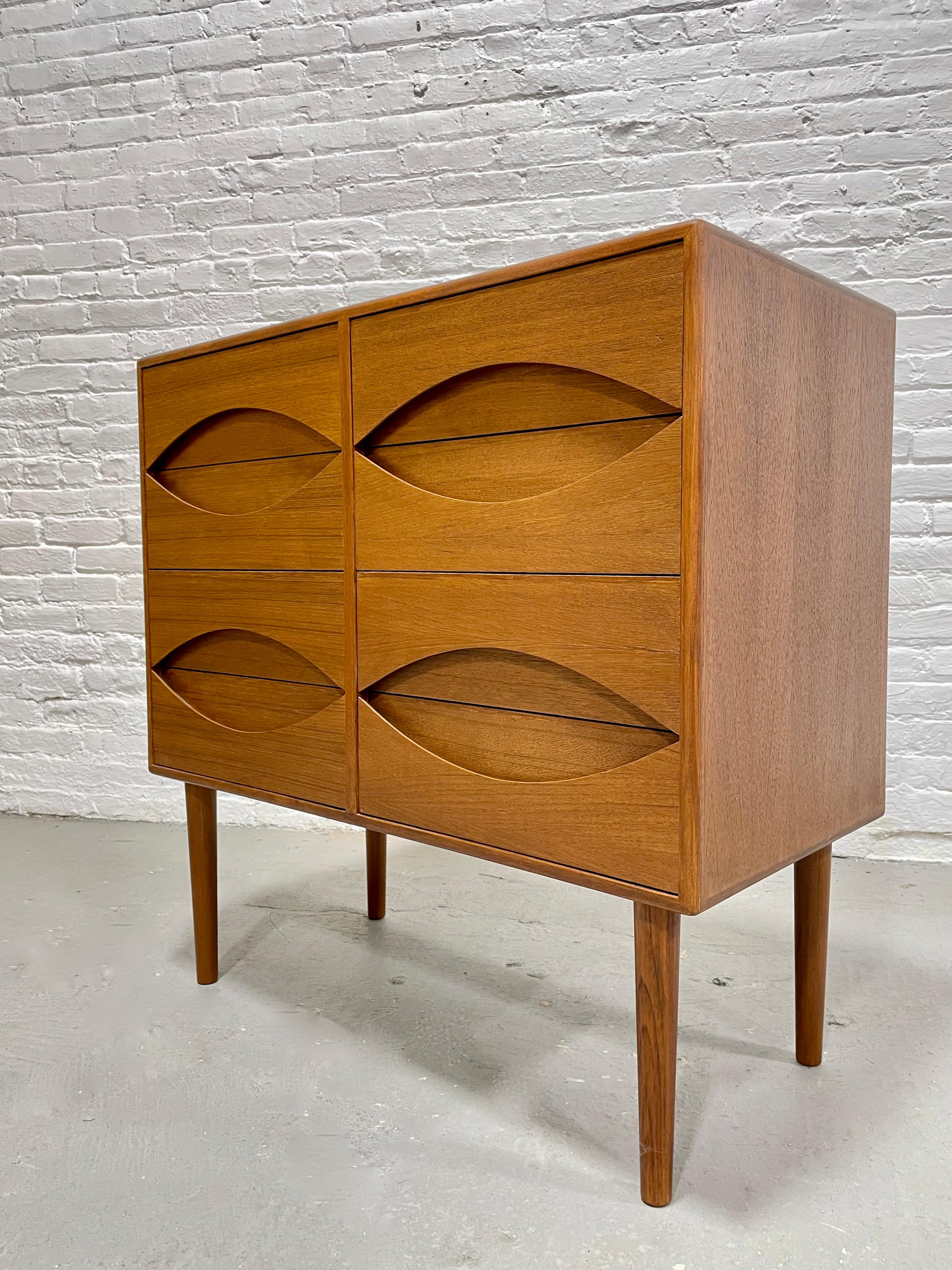 Handcrafted Danish Mid-Century Modern Styled Teak Dresser 4