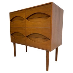 Handcrafted Danish Mid-Century Modern Styled Teak Dresser