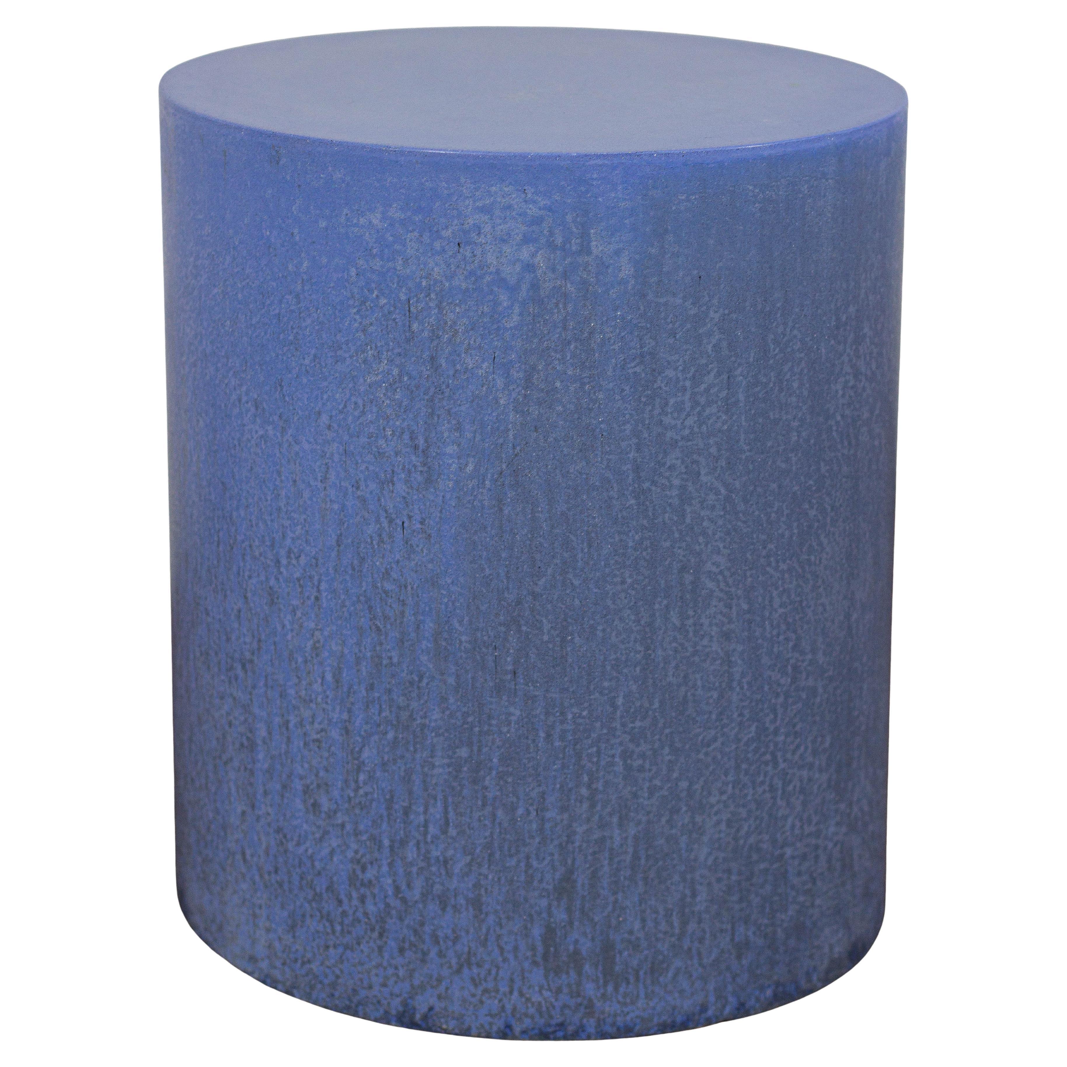 Handcrafted designer concrete drum line ZERO number 14 by Dylan Myers
