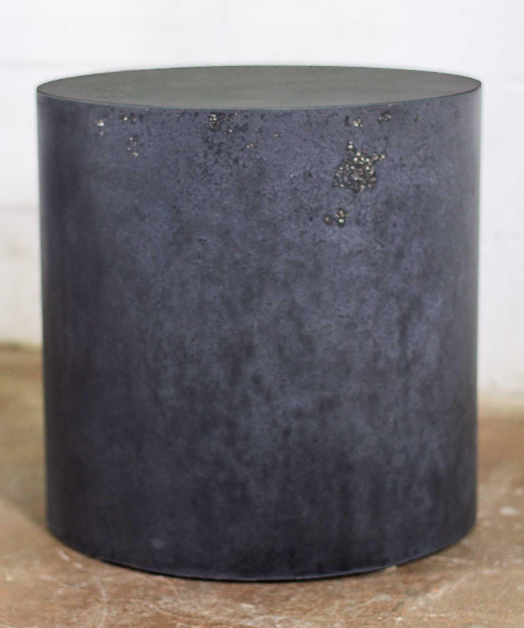 Handcrafted designer concrete drum line ZERO number 27 by Dylan Myers In New Condition For Sale In Elkridge, MD