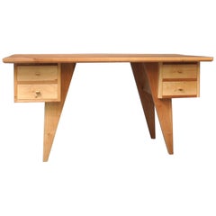 Handcrafted Desk, One-Off, English Walnut