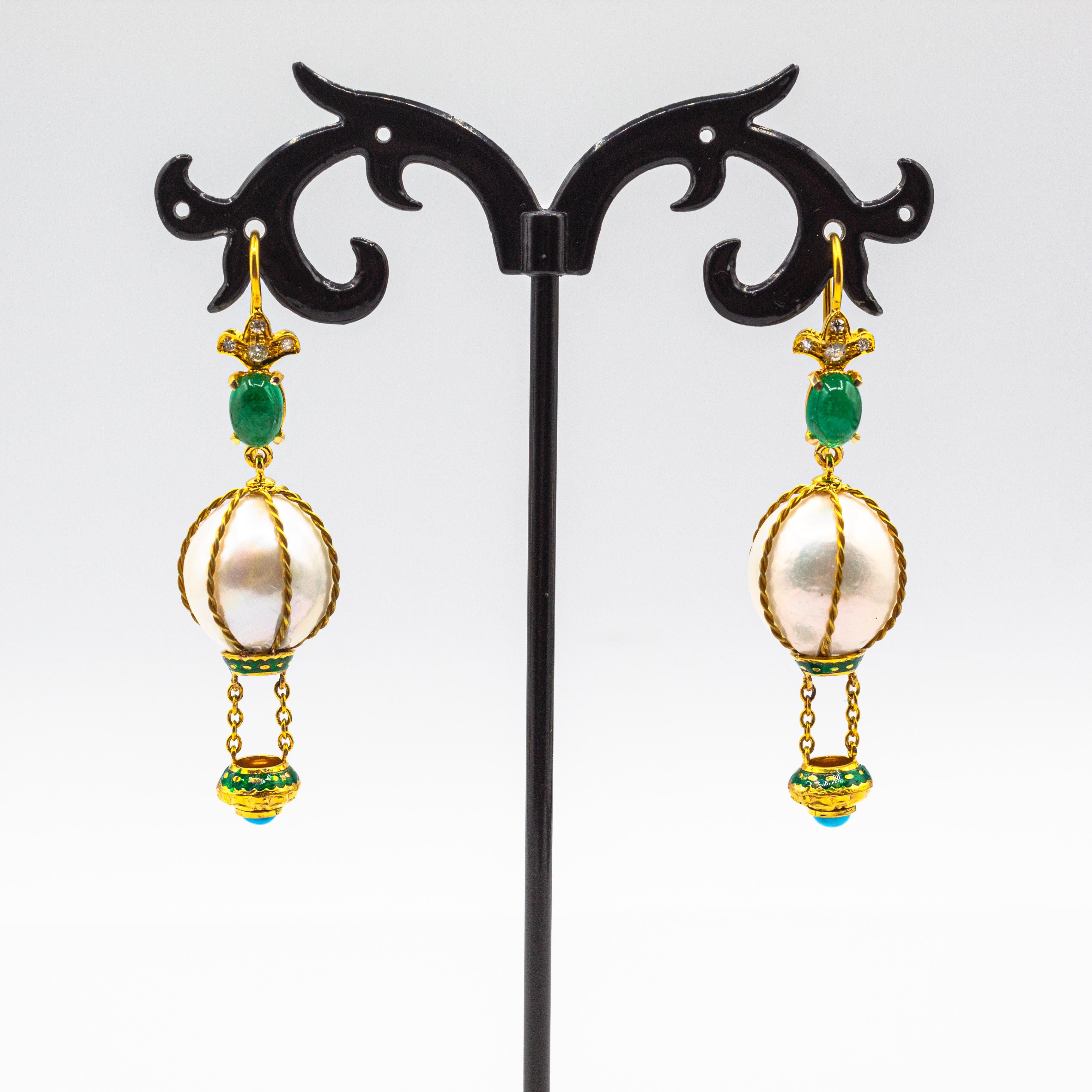 For any problems related to some materials contained in the items that do not allow shipping, please contact the seller with a private message to solve the problem.
We can ship every piece of our 1stdibs catalog worldwide.

These Earrings are made