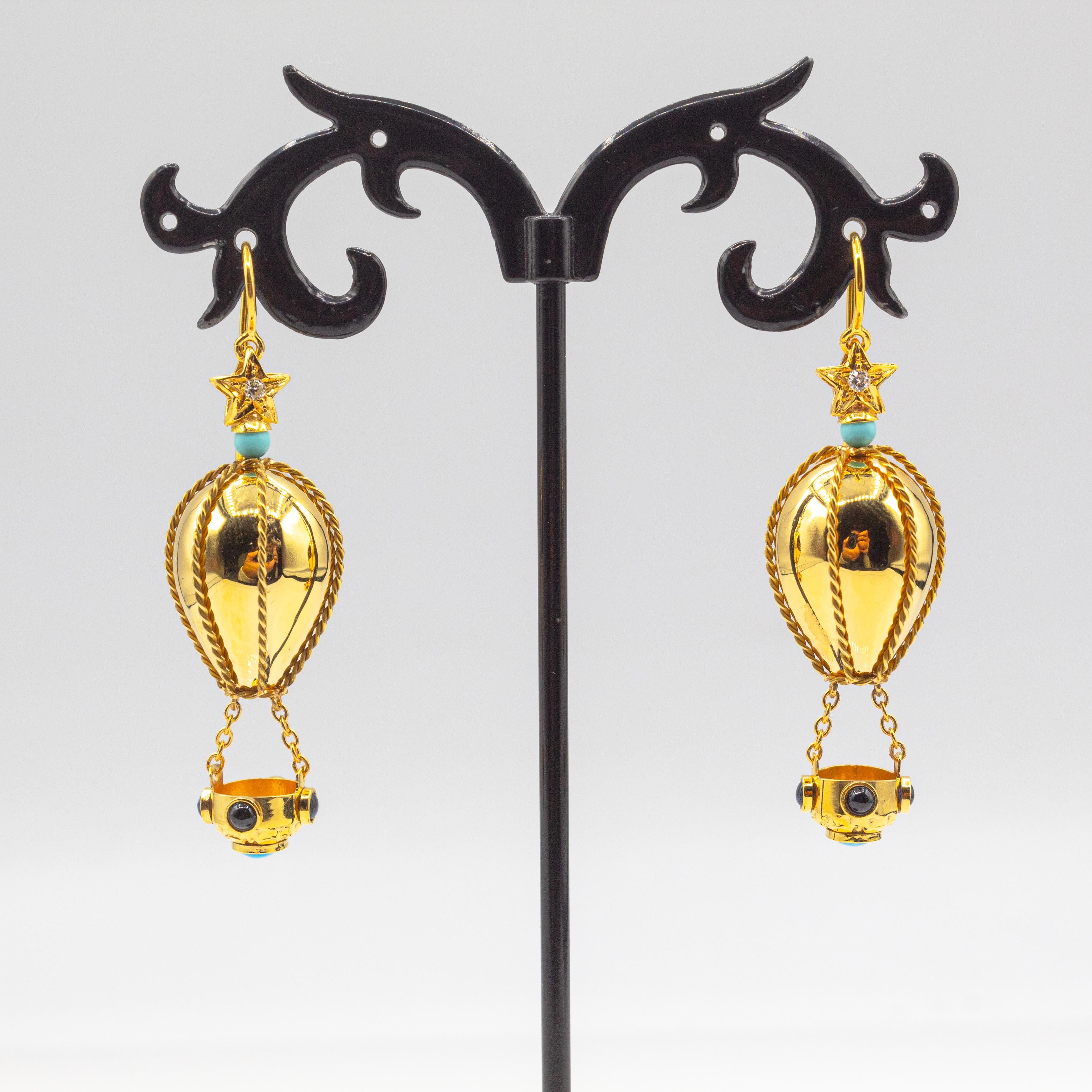 For any problems related to some materials contained in the items that do not allow shipping, please contact the seller with a private message to solve the problem.
We can ship every piece of our 1stdibs catalog worldwide.

These Earrings are made