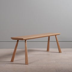 Handcrafted English Oak Bench
