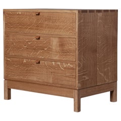 Cassettiera artigianale in Oak Oak, Comodino