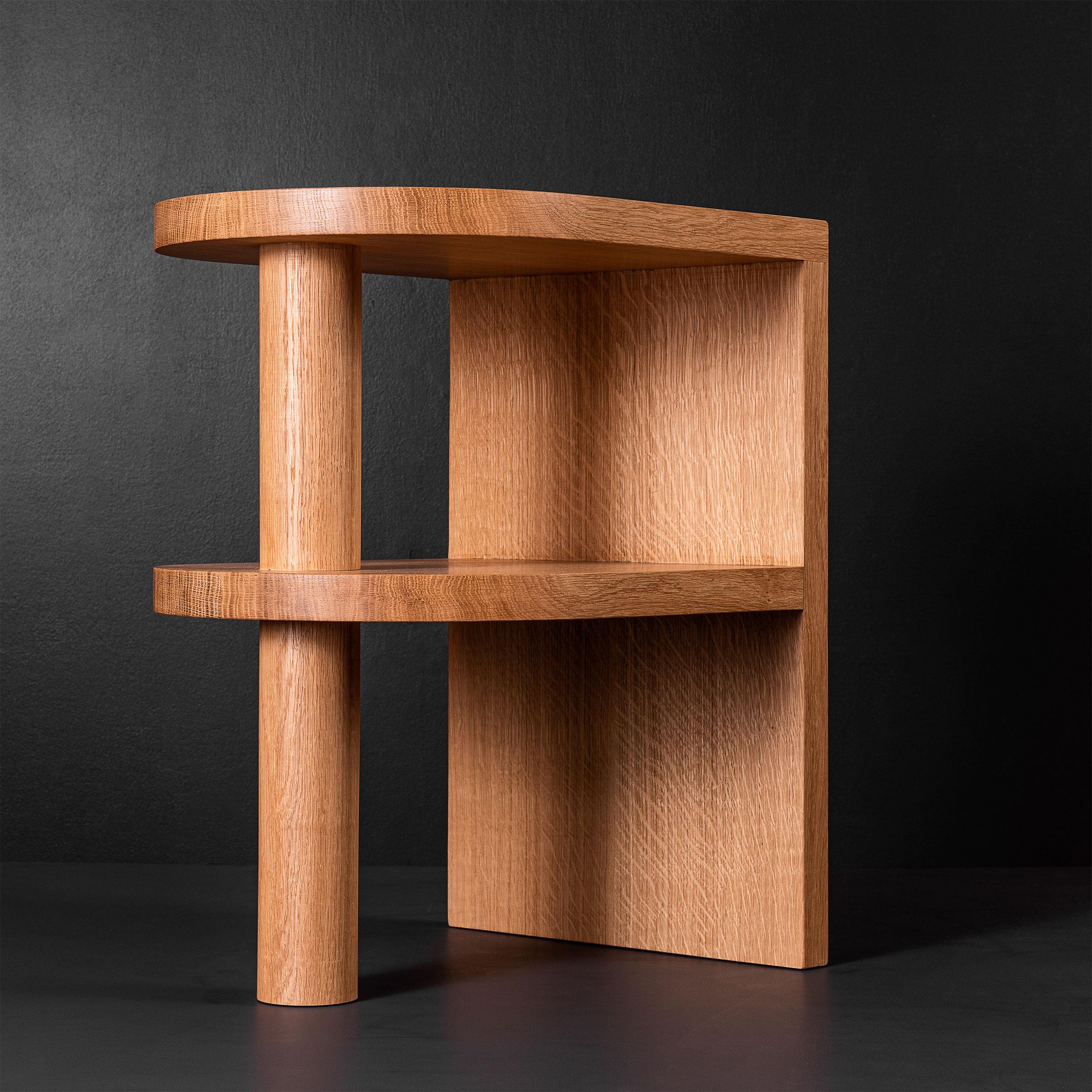 Handcrafted English Oak Night Stands 2