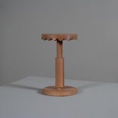 Handcrafted English Oak sawtooth Table