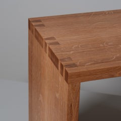 Comodino artigianale in Oak inglese