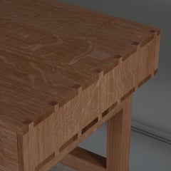 Handcrafted English Quartersawn Oak Desk by SUM Furniture