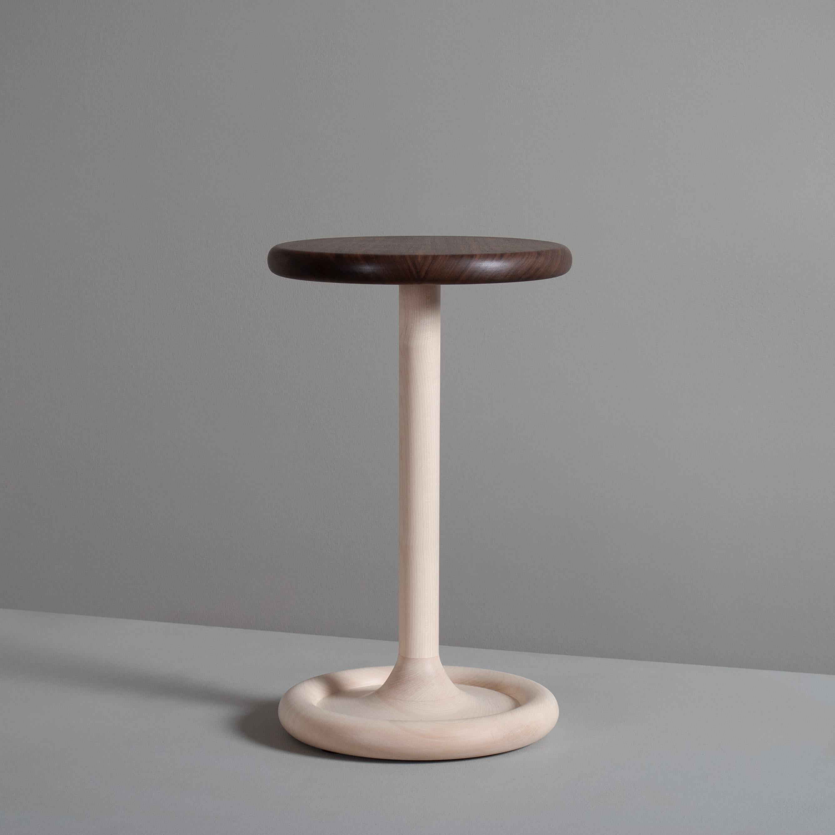 Contemporary Handcrafted English Side Table For Sale