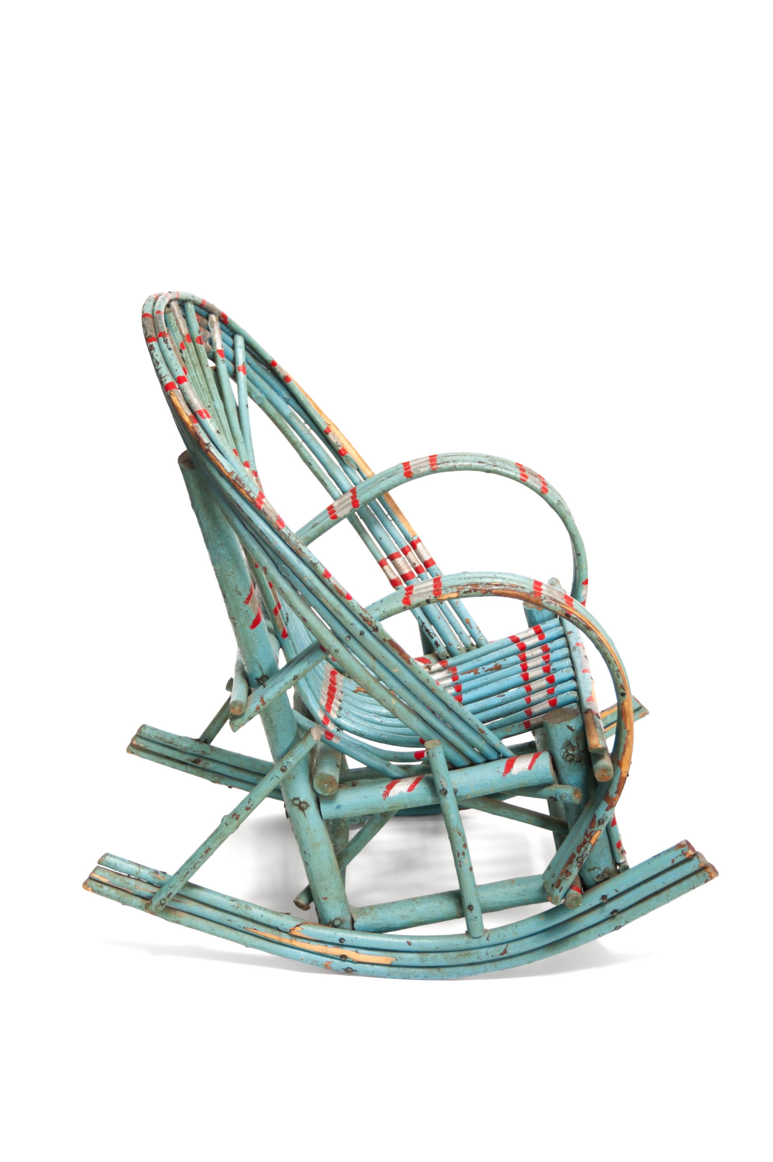 handcrafted rocking chair