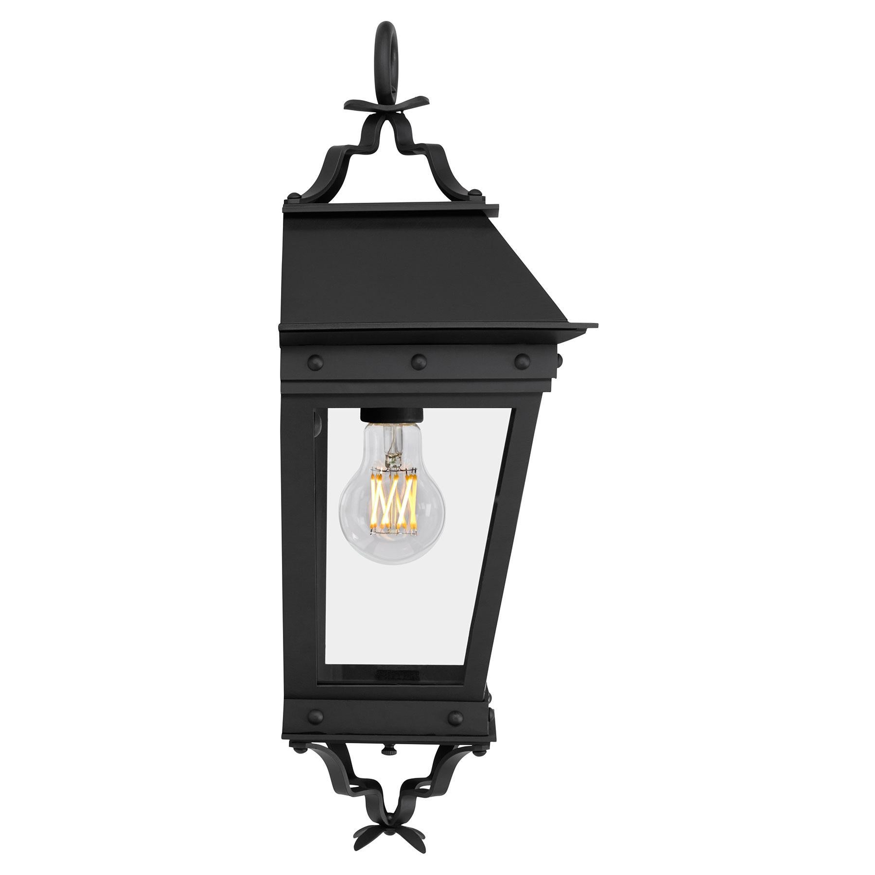 Americano Lanterna da parete artigianale in stile provinciale francese e coloniale spagnolo in vendita